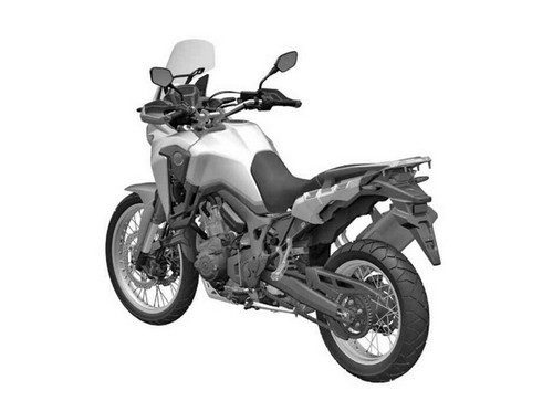 Honda CFR1000L Africa Twin - rear - Honda CFR1000L Africa Twin - Motor ...