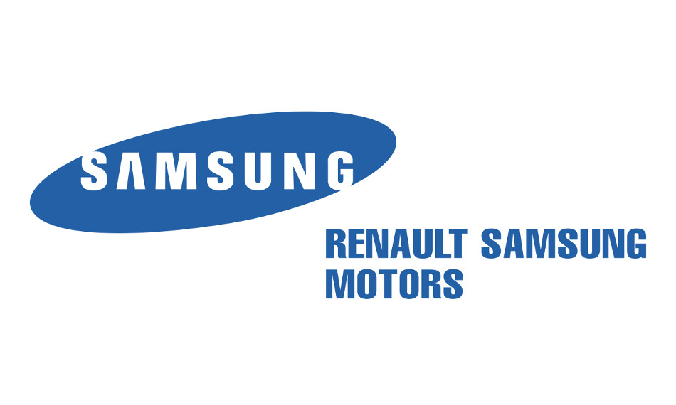 Samsung motors. Renault Samsung. Renault Samsung logo.