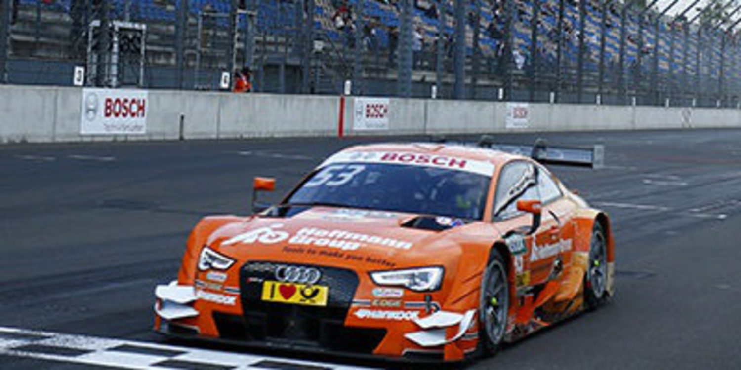 Jamie Green también manda en el warmup del DTM en Lausitzring