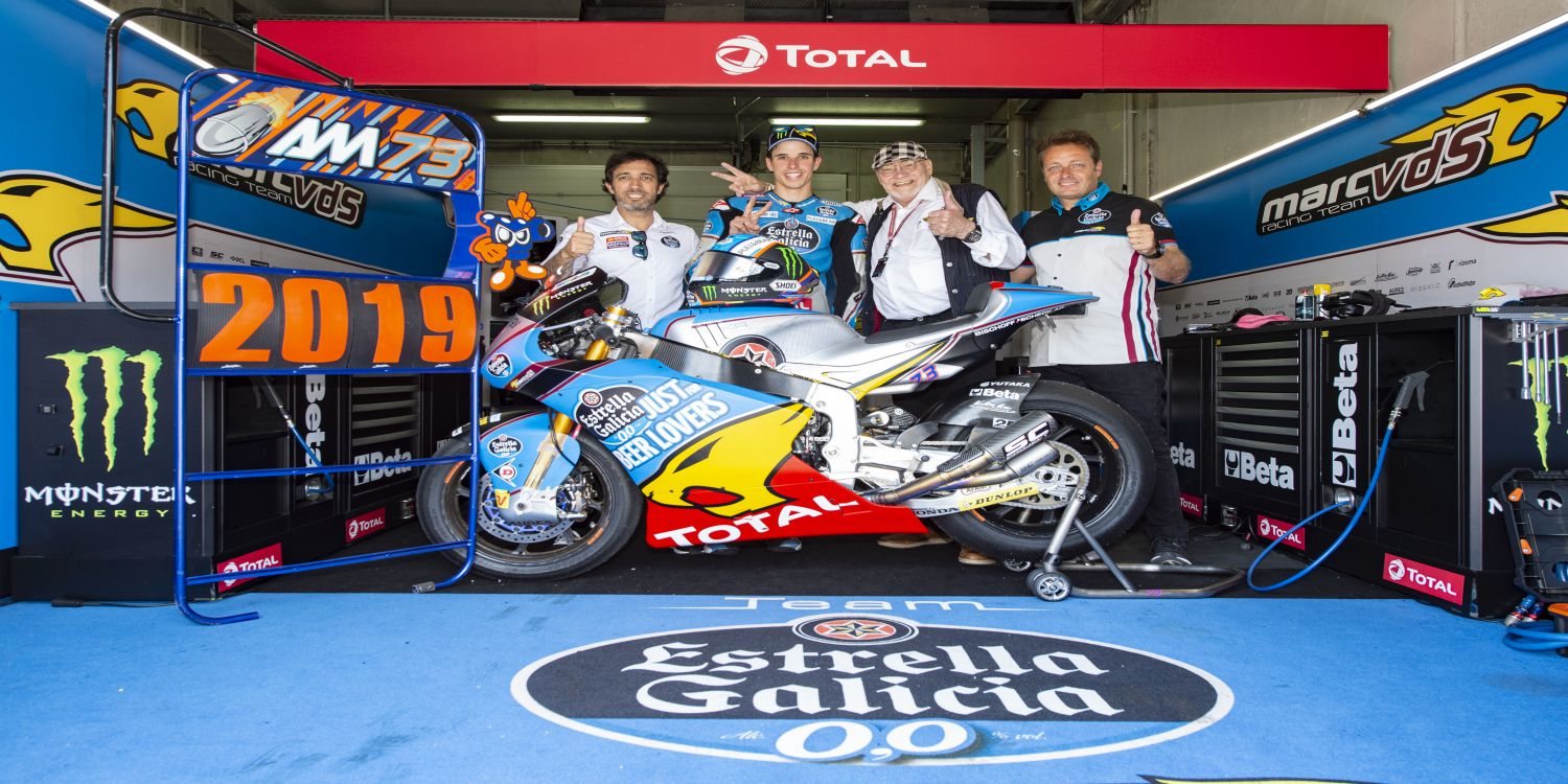 Alex Márquez renueva con el MarcVDS de Moto2 para 2019