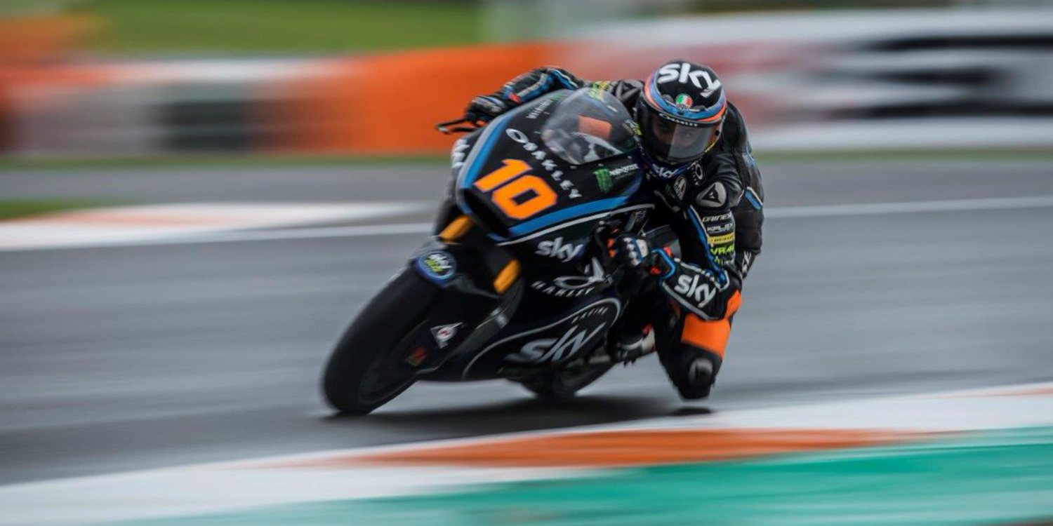 Luca Marini: "No me siento entre los favoritos de Moto2"