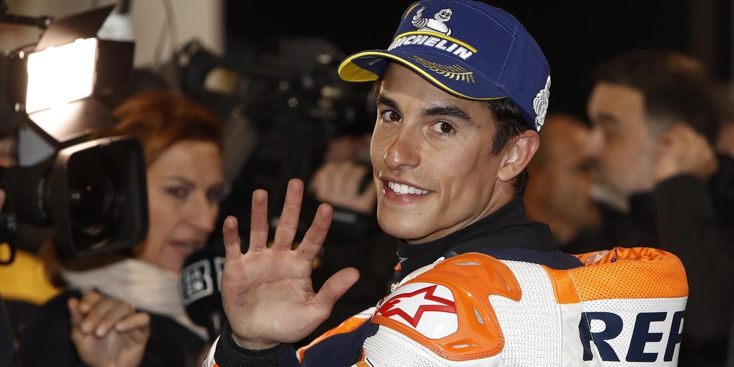 Marc Márquez: "A veces hay que seguir a alguno"