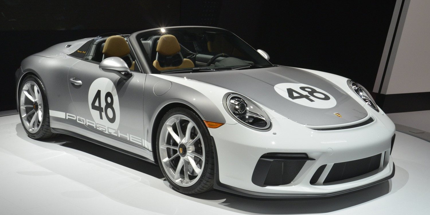 Porsche asombró con el 911 Speedster