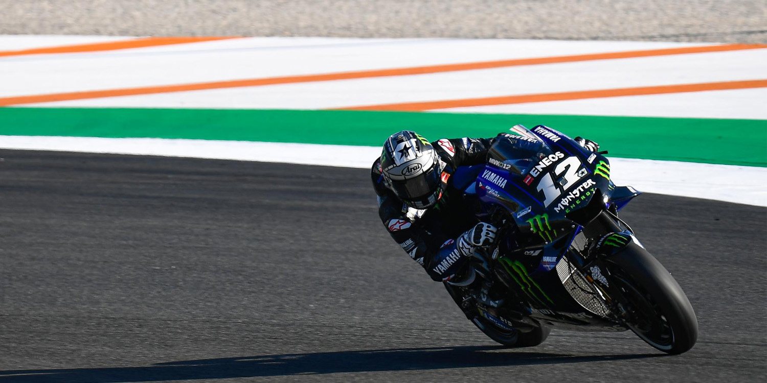Dominio de Yamaha en Valencia, con Maverick Viñales líder