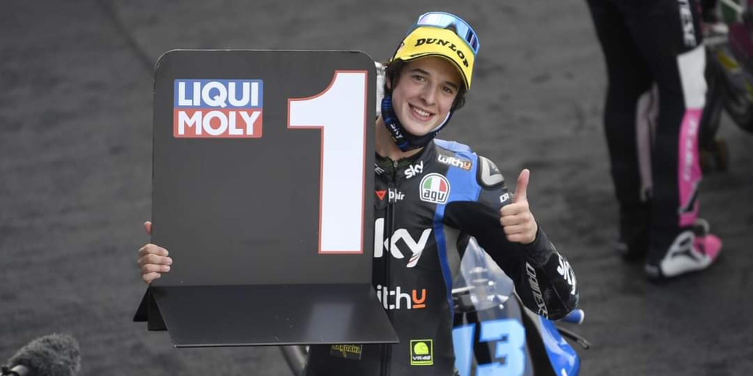 Celestino Vietti gana en Moto3 y Jordi Torres se alza con el título en MotoE