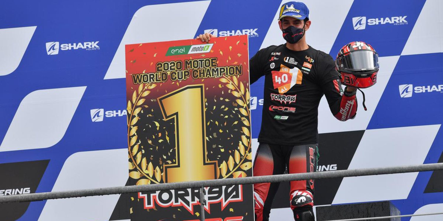 Jordi Torres hace historia en MotoE